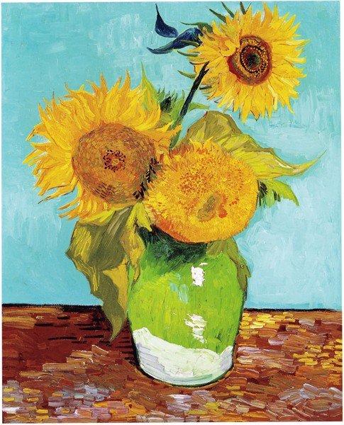 Bức tranh Three Sunflowers