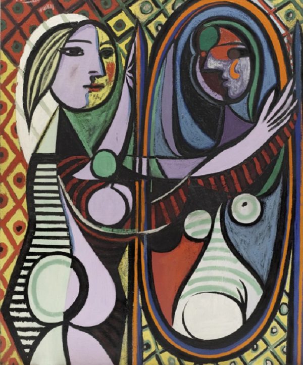 bức tranh cô gái trước gương của danh họa Pablo Picasso