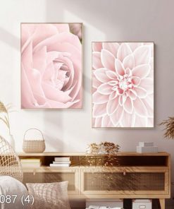Bộ 2 tranh nghệ thuật hoa hồng KTR000874