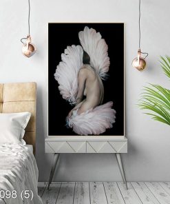 Tranh nghệ thuật cô gái KTR000985