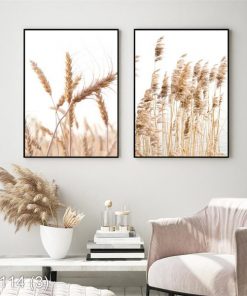 Bộ 2 tranh lúa mạch KTR00114