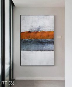 Tranh đơn trừu tượng KTR00170