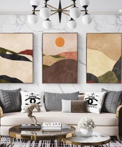 Bộ 3 tranh trừu tượng KTR003231