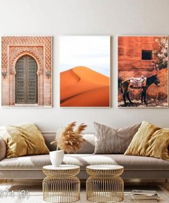 Bộ 3 tranh trang trí scandinavian KTR003743