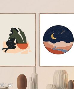Bộ 2 tranh nghệ thuật trang trí KTR003814