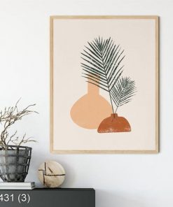 Tranh lọ hoa trừu tượng KTR004313