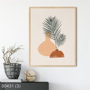 Tranh lọ hoa trừu tượng KTR004313