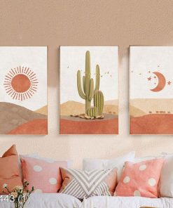 Bộ 3 tranh độc đáo KTR004431