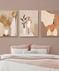 Bộ 3 tranh nghệ thuật vintage ALI1501
