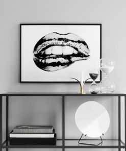 Tranh nghệ thuật trừu tượng môi DS2974