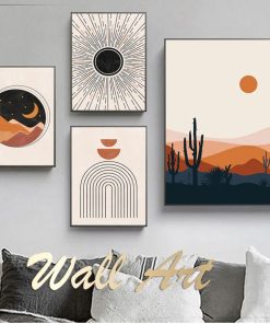 Tranh in canvas nghệ thuật trừu tượng trang trí nhà cửa KTR0431