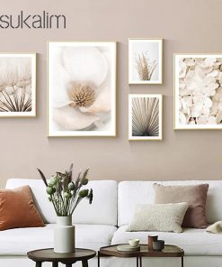 Tranh in canvas nghệ thuật hoa trang trí nhà cửa KTR05161