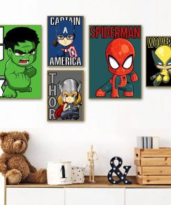 Tranh in canvas siêu anh hùng Marvel KTR05261