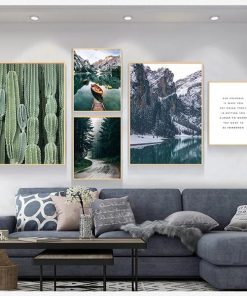 Tranh in canvas nghệ thuật thiên nhiên trang trí nhà cửa KTR0507