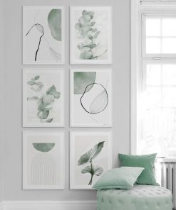 Bộ 6 tranh treo tường trang trí  KTR0625