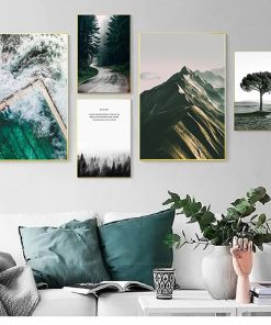 Tranh in canvas nghệ thuật thiên nhiên trang trí nhà cửa KTR0501