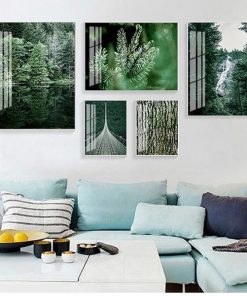 Tranh in canvas nghệ thuật thiên nhiên trang trí nhà cửa KTR0504