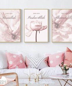 Bộ 3 tranh hoa hồng nghệ thuật KTR002211