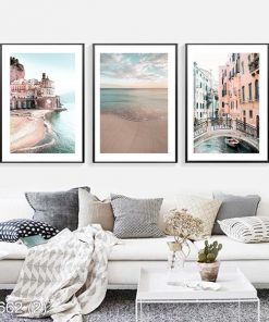 Bộ 3 tranh miền tươi đẹp KTR006622