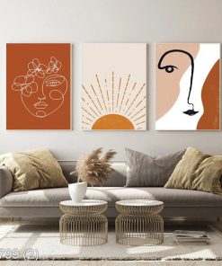 Bộ 3 tranh nghệ thuật độc đáo KTR007992