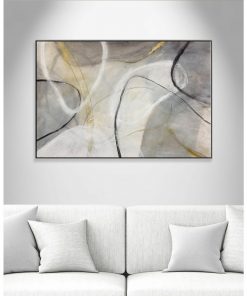 Tranh đơn trừu tượng trang trí khách sạn WF1269