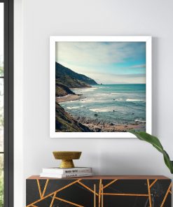 Tranh đơn bờ biển dịu êm WF282