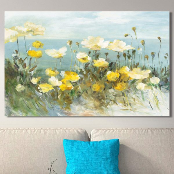 Tranh đơn hoa vẽ Poppy WF39