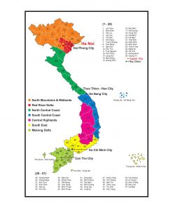 tranh bản đồ việt nam TT5689
