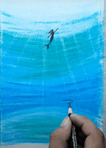 Vẽ nàng tiên cá