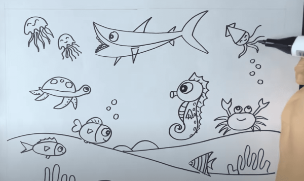 Vẽ thêm các con vật