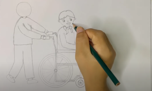CÁC TIPS VẼ TRANH ĐỀ TÀI YÊU THƯƠNG CON NGƯỜI VÔ CÙNG ĐẸP VÀ SIÊU ĐƠN GIẢN 12 Hình ảnh gương mặt người thứ nhất