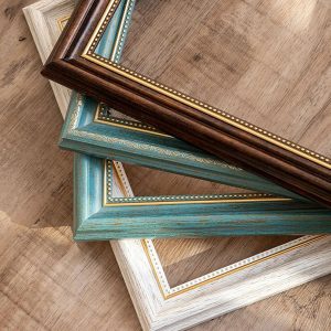 Khung tranh gỗ vintage khổ lớn nghệ thuật