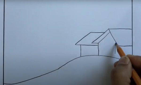 Các tip vẽ tranh phong cảnh làng quê cực kì độc đáo. 4 hình ảnh mô đất