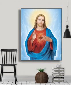 Tranh Vui Trong Trái Tim Đức Chúa Giê Su PTR0103