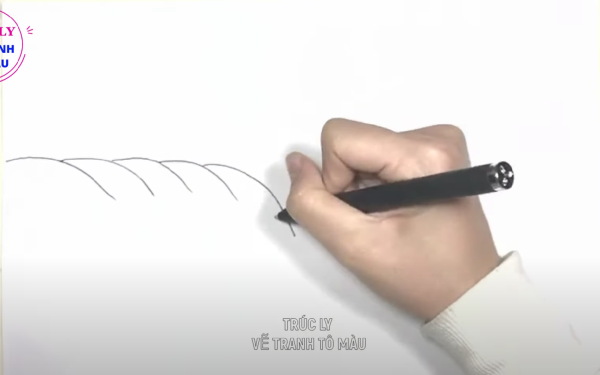 Thử học các cách vẽ tranh đi chợ ngày tết vô cùng đơn giản dành cho các bạn học sinh. 1 mái rơm