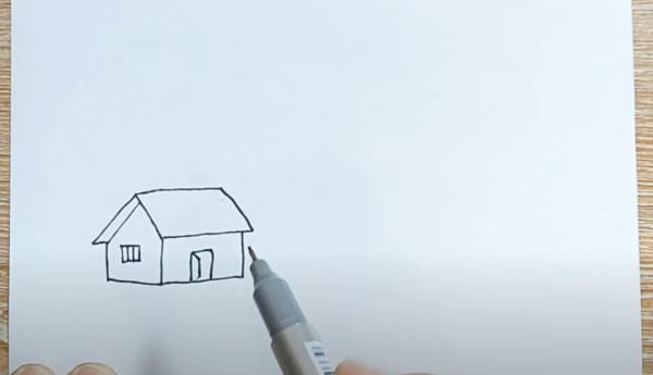 Mẹo vẽ tranh phong cảnh quê hương cực kì dễ dàng cho người mới bắt đầu. 4 hình ảnh cửa chính và cửa sổ