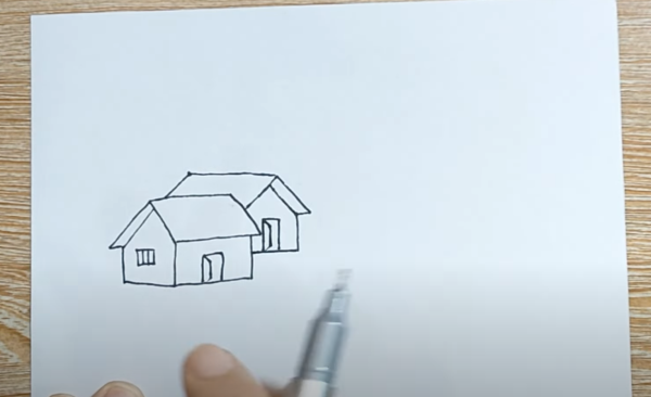 Mẹo vẽ tranh phong cảnh quê hương cực kì dễ dàng cho người mới bắt đầu. 5 hình ảnh ngôi nhà thứ hai