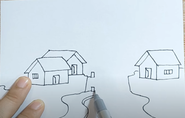 Mẹo vẽ tranh phong cảnh quê hương cực kì dễ dàng cho người mới bắt đầu. 8 hình ảnh đầu cầu