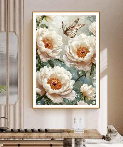 Tranh khu vườn hoa hồng PTR0139