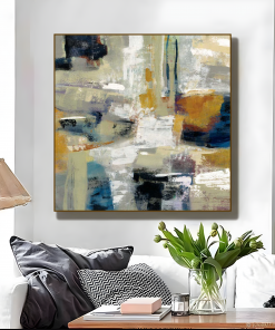 Tranh Nét Màu Trừu Tượng PTR0144