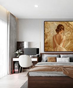 Tranh cô gái quyến rũ PTR0152