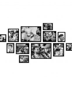 Tranh trang trí Salon Tóc Nam TT3609