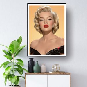 Tranh biểu tượng gợi cảm Marilyn Monroe PTR01179