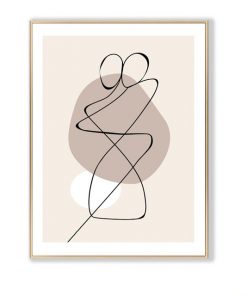 Tranh nude nghệ thuật trang trí phòng ngủ PTR01187