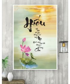 chữ hiếu thư pháp TT3625