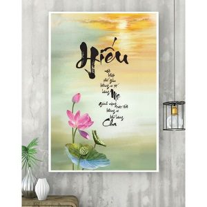 Chữ hiếu thư pháp