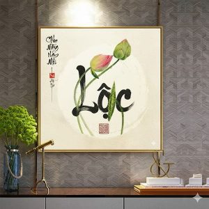 Chữ lộc thư pháp