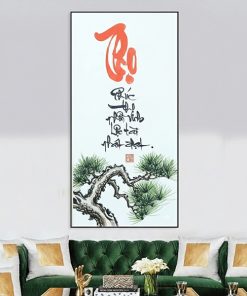 tranh chữ thọ thư pháp TT3670