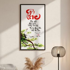 tranh chữ phúc thư pháp TT3684