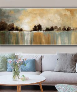 Tranh in sơn dầu phong cảnh thác nước PTR01193